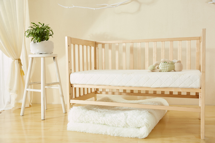 wood bassinet