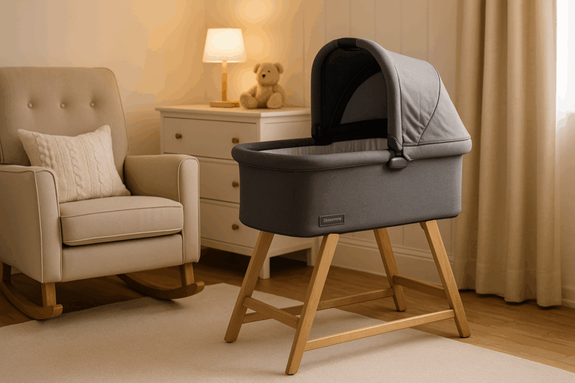 uppababy bassinet and stand