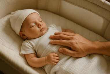 how to get newborn to sleep in bassinet