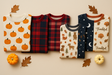 Fall Pajama Prints