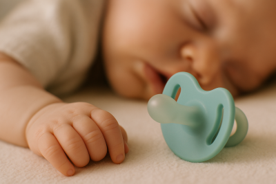can a newborn sleep with a pacifier