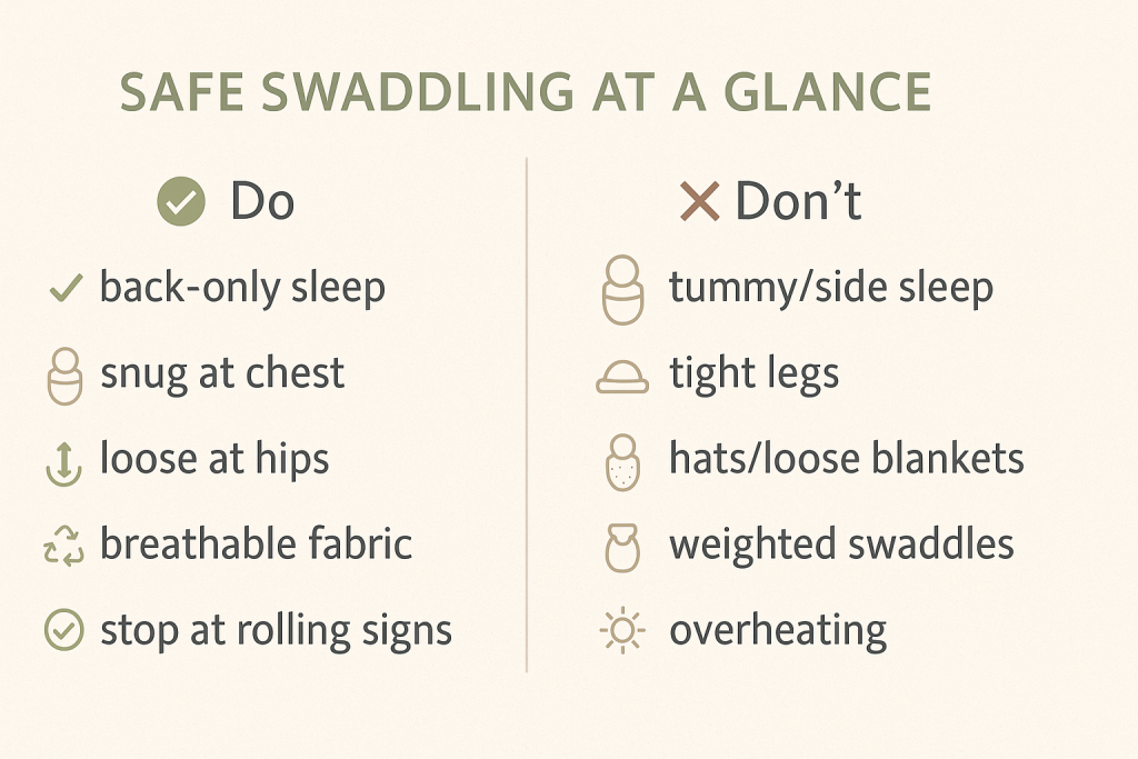 newborns and swaddling