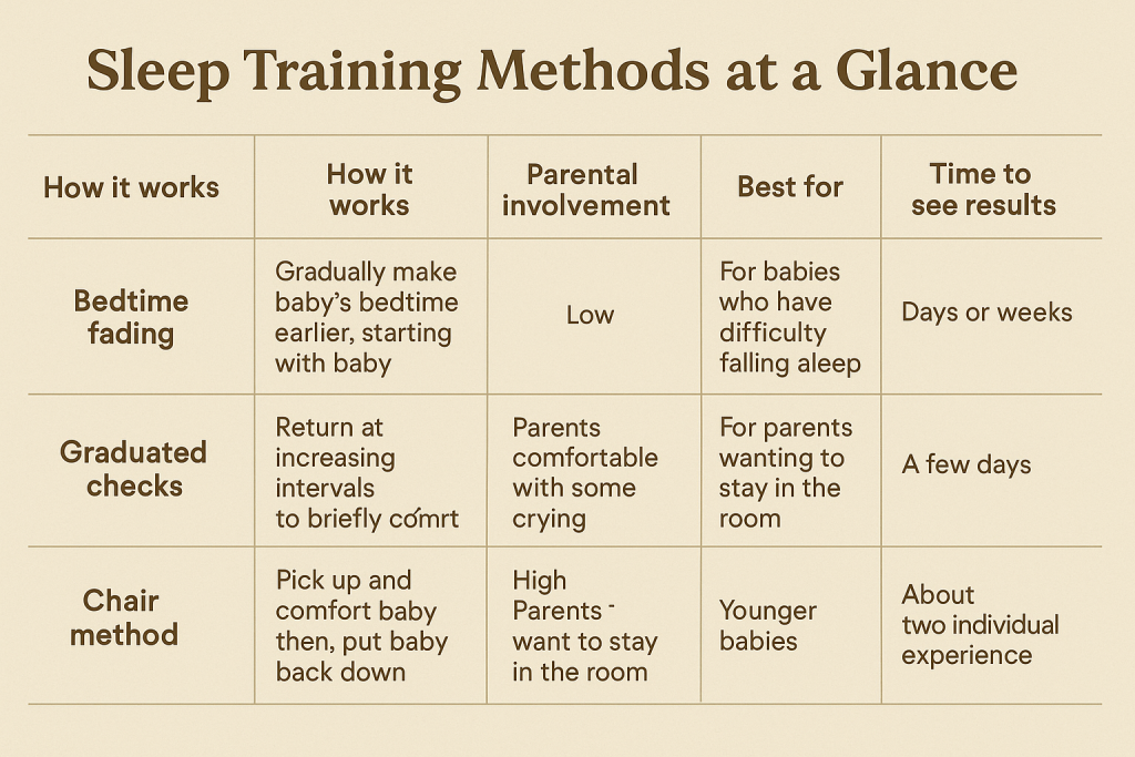 what is sleep training