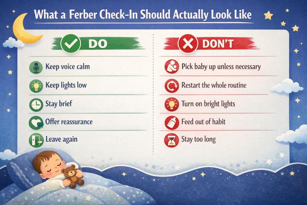 ferber method of sleep training