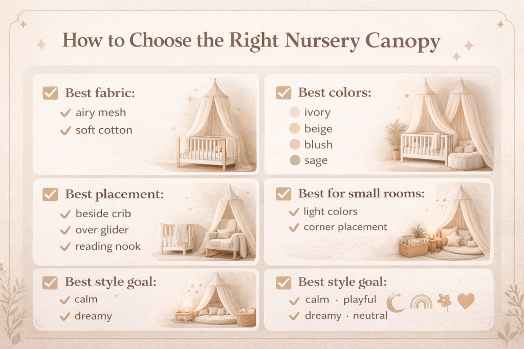 Nursery Canopy Ideas