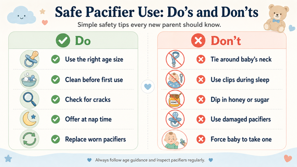 most recommended pacifiers