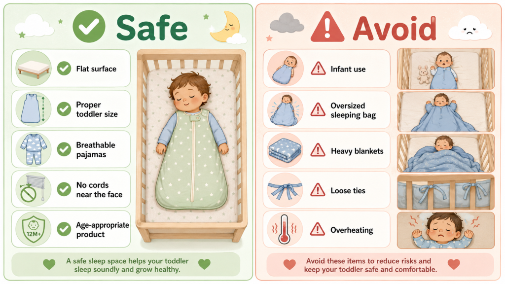 toddler sleeping bag