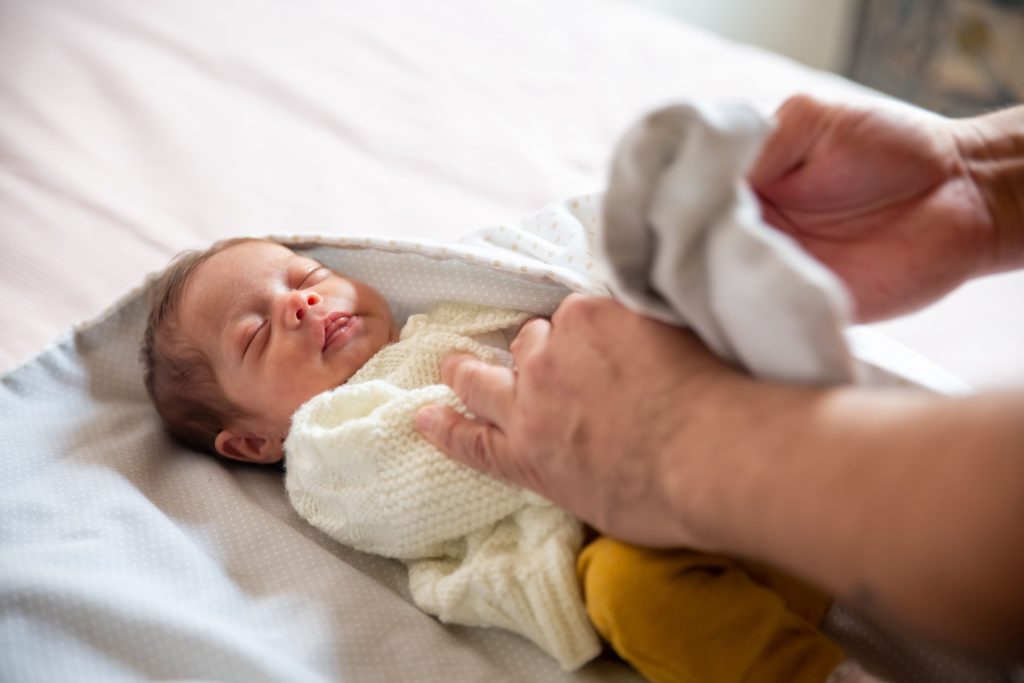 newborn wearable blanket