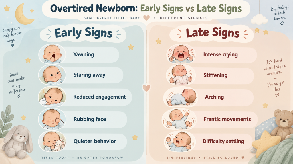 overtired newborn