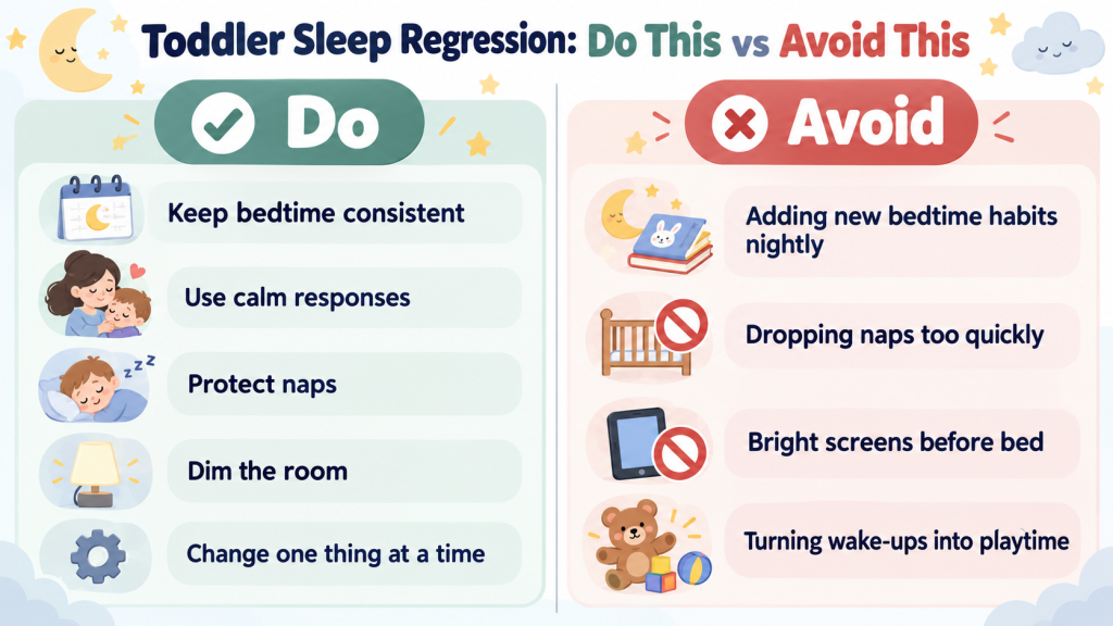 toddler sleep regression